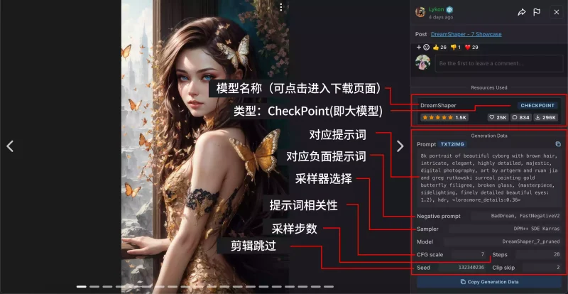 开源 AI 绘画工具 - Stable Diffusion 从安装到快速入门,学会立马老司机小声BB-ai教程-ai美女-ai工具小声BB
